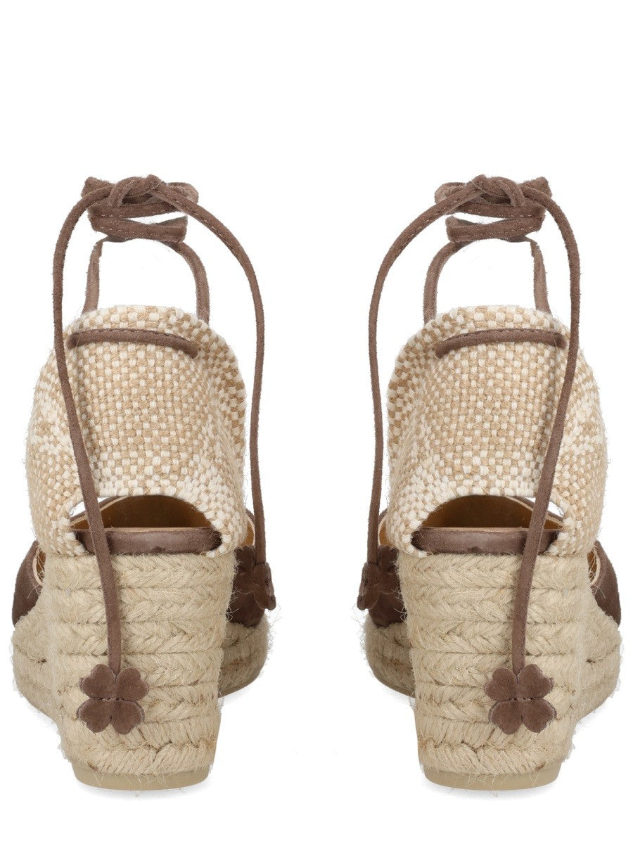 Castañer Women's Espadrille Cute Grey, view 4