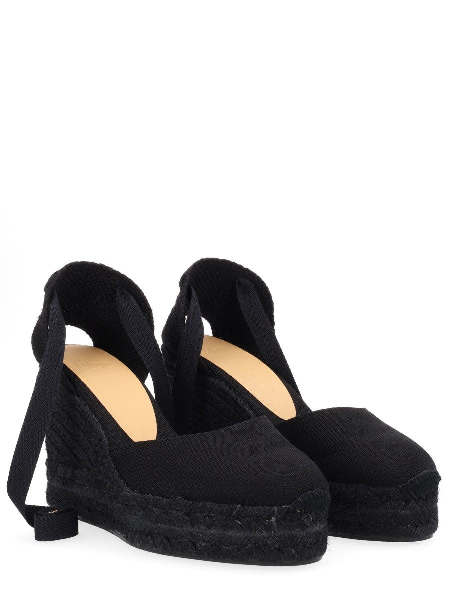 Castañer Women's Espadrille Cute Black