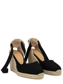 Castañer Women's Espadrille Cute Black