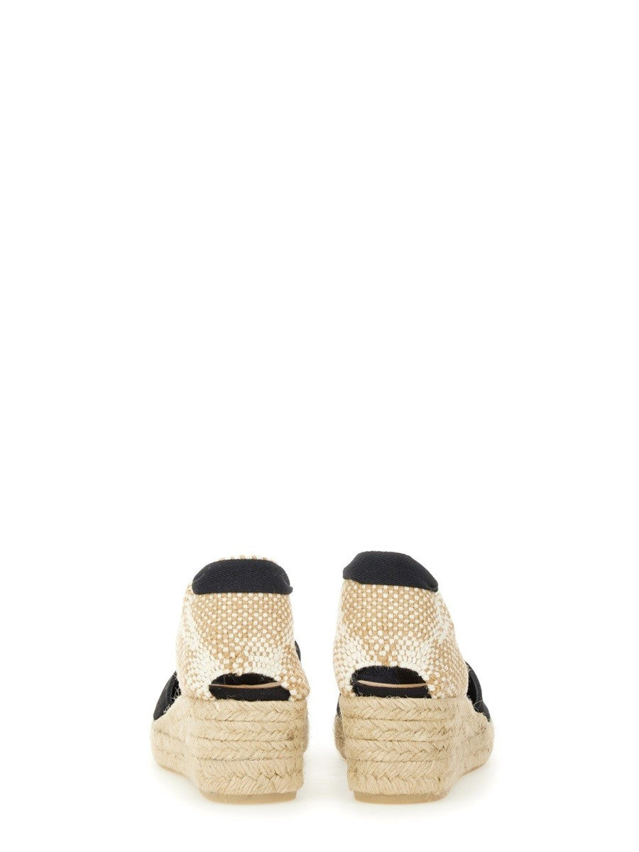 Castañer Women's Espadrille Cute Black