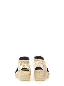 Castañer Women's Espadrille Cute Black
