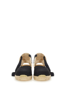 Castañer Women's Espadrille Cute Black