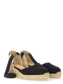 Castañer Women's Espadrille Cute Black