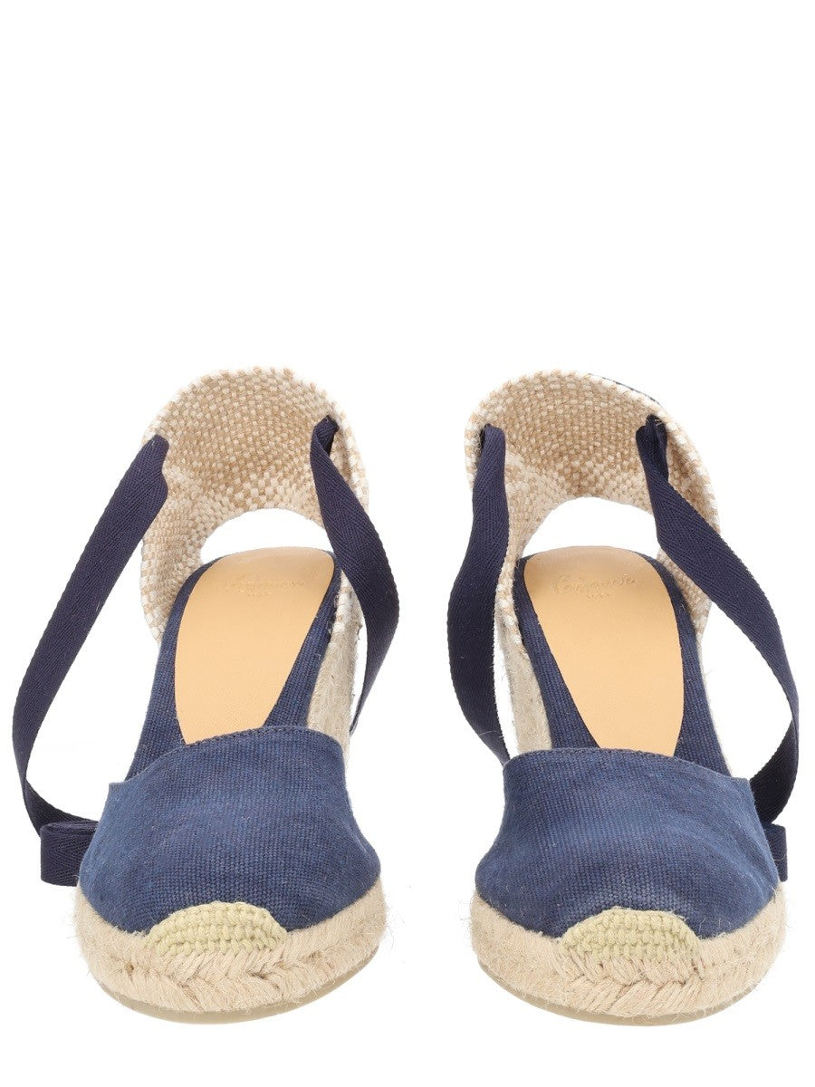 Castañer Women's Espadrille Cute Blue