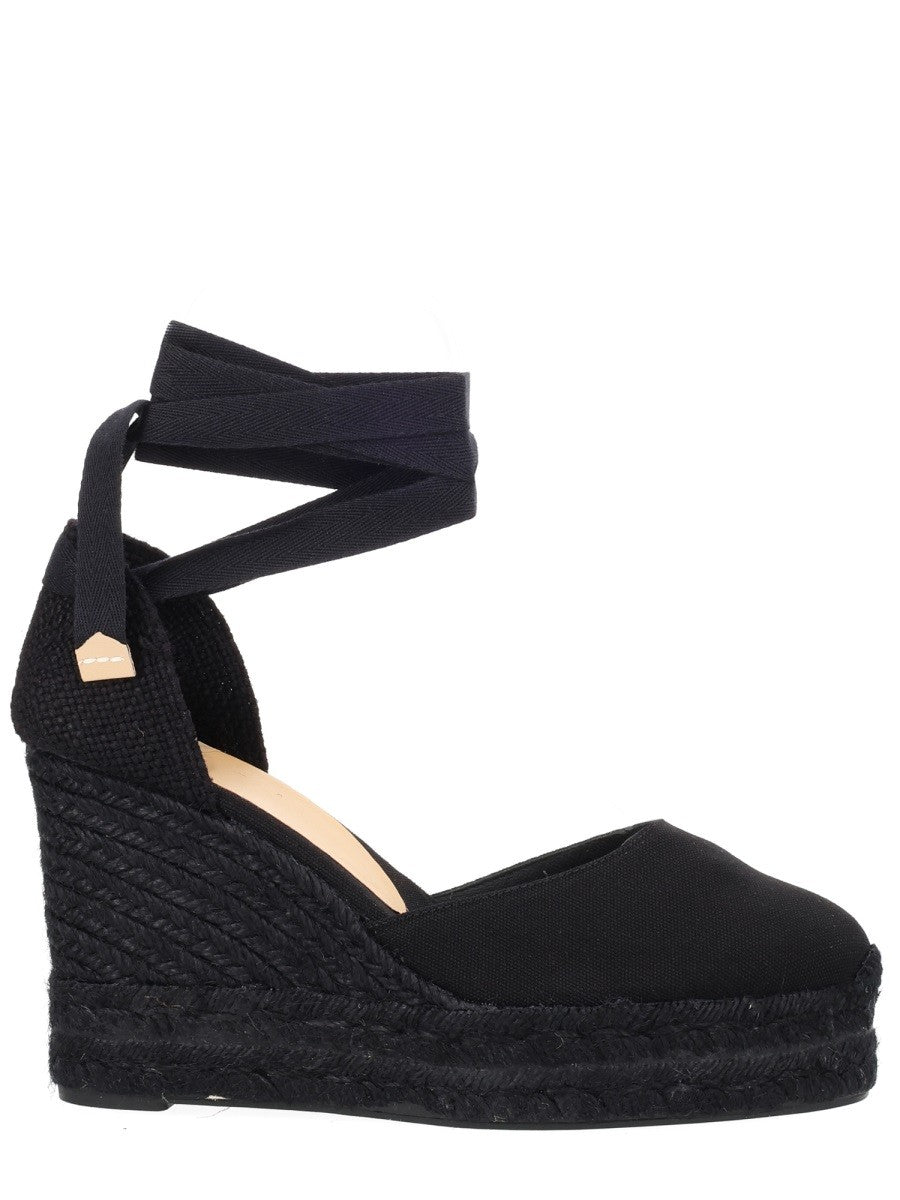 Castañer Women's Espadrille Cute Black