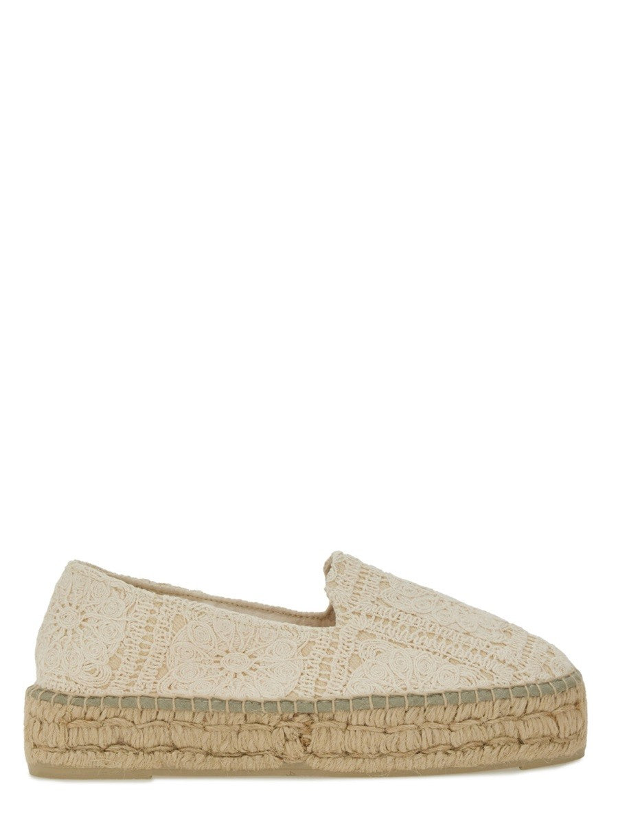 Manebi Women's Espadrille Double Sun Beige