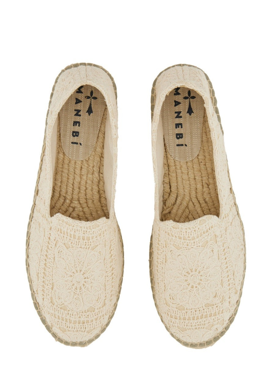 Manebi Women's Espadrille Double Sun Beige