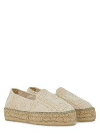 Manebi Women's Espadrille Double Sun Beige
