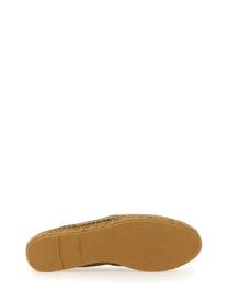 Saint Laurent Women's Espadrille in Gabardine Green