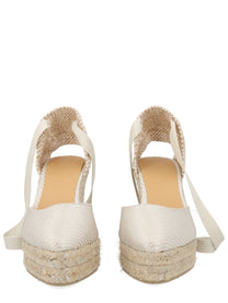 Castañer Women's Espadrille Joyce Silver