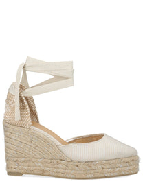 Castañer Women's Espadrille Joyce Silver