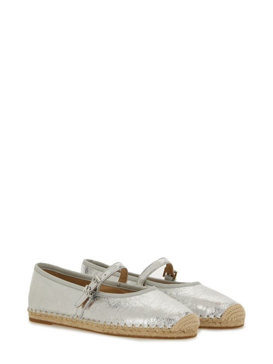 Michael By Michael Kors Women's Espadrille Lynn Silver