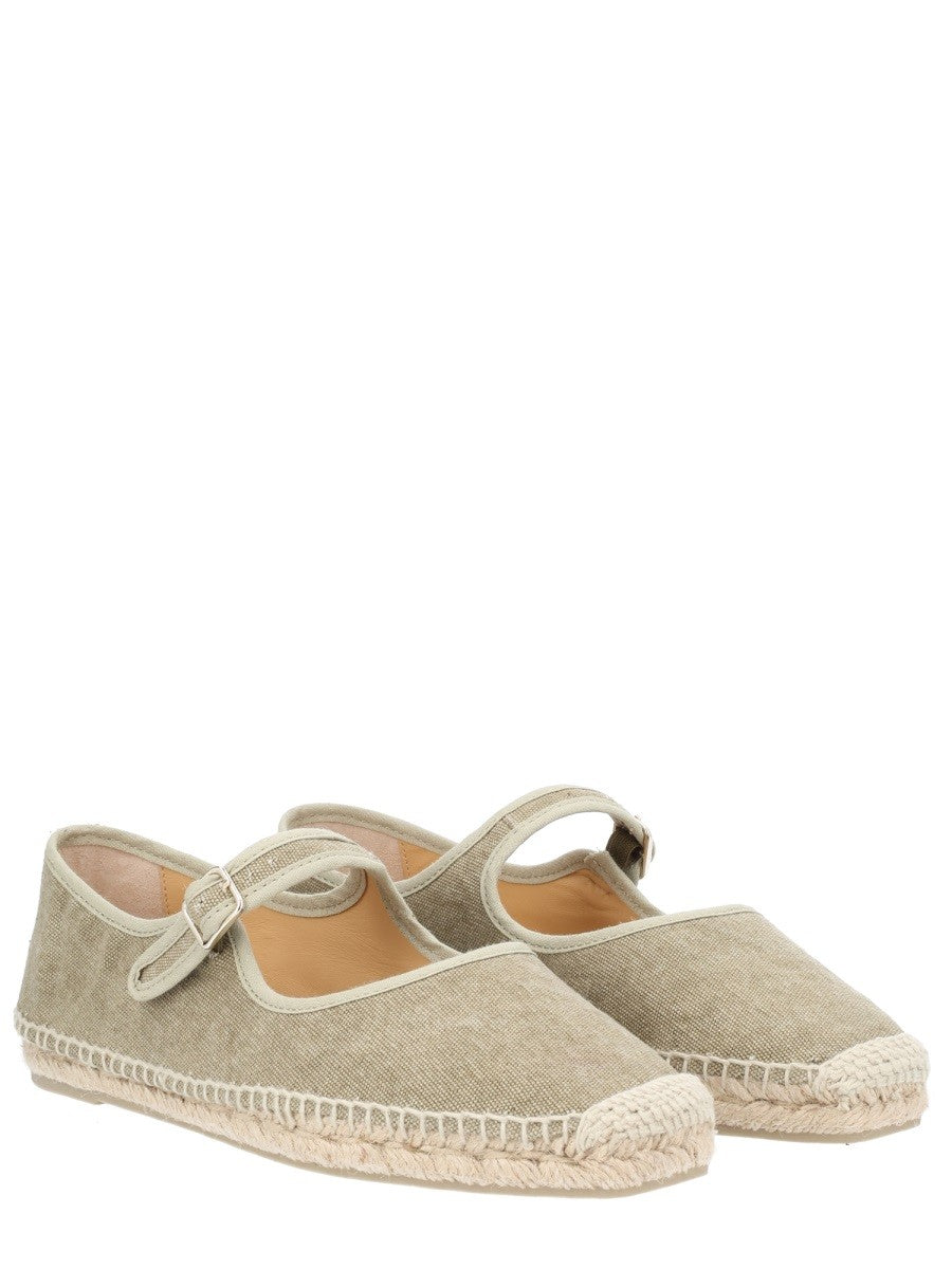 Castañer Women's Espadrille Padua Green