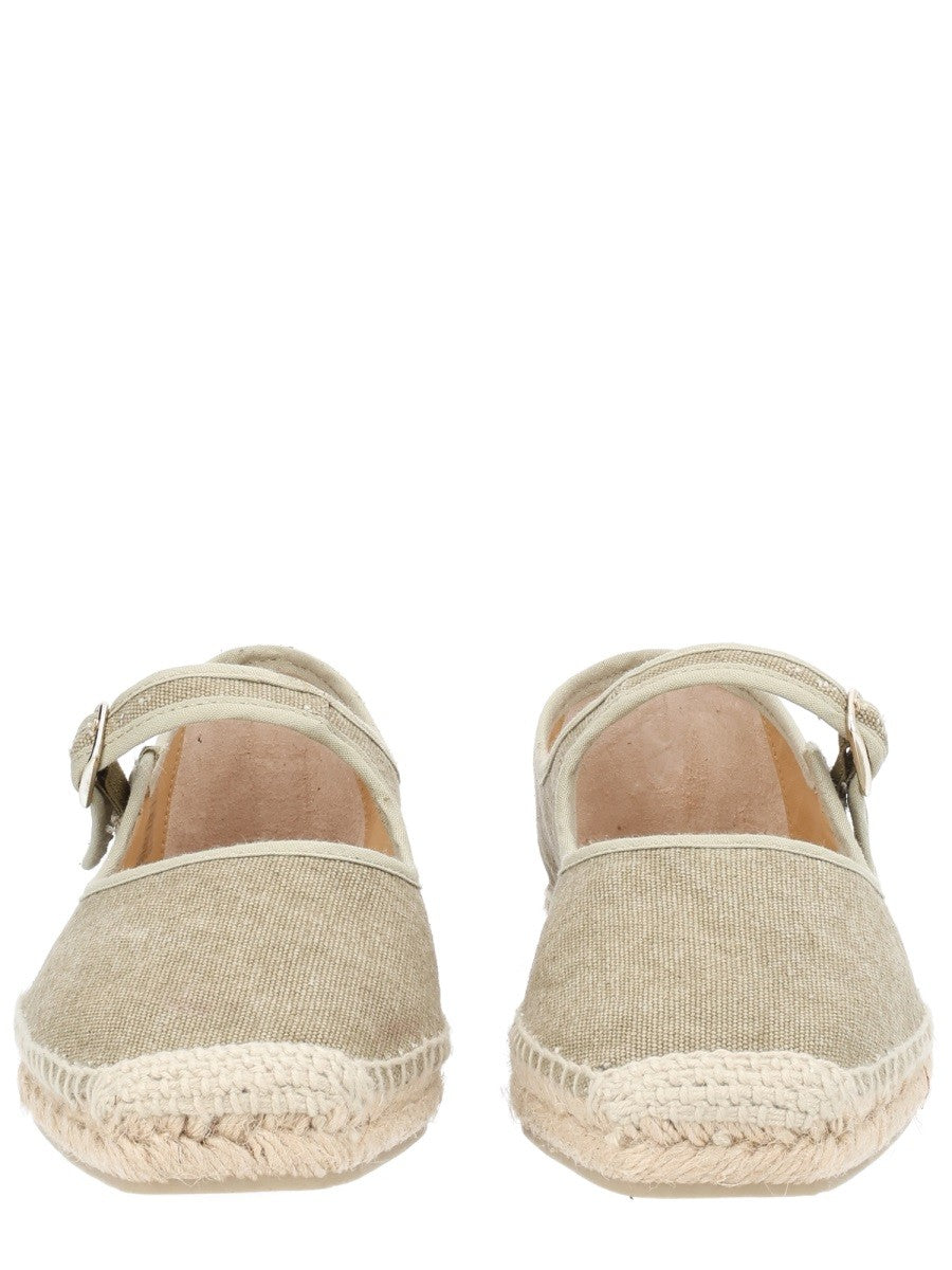 Castañer Women's Espadrille Padua Green