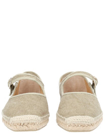 Castañer Women's Espadrille Padua Green
