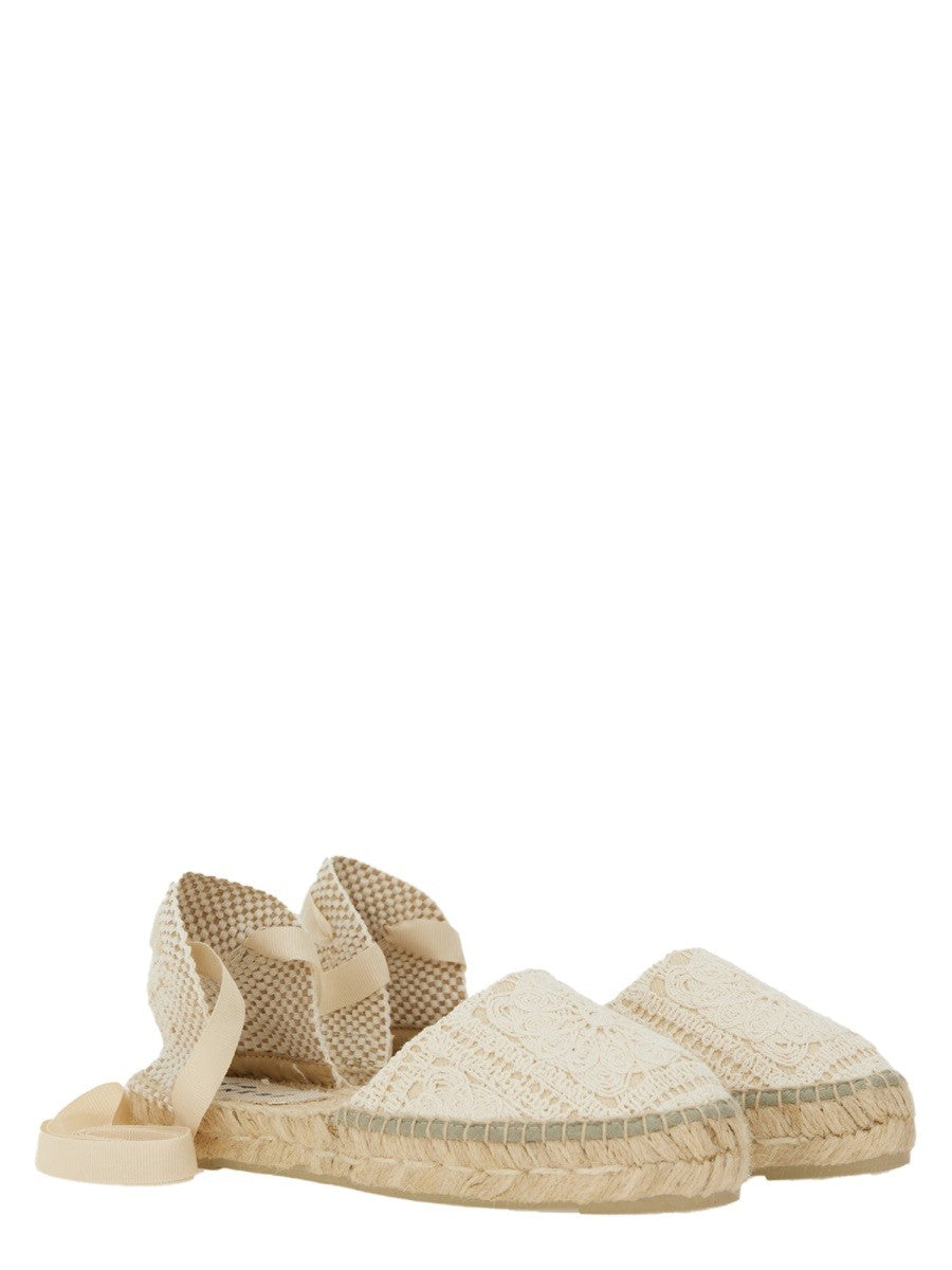 Manebi Women's Espadrille Valenciana Beige
