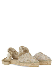 Manebi Women's Espadrille Valenciana Gold