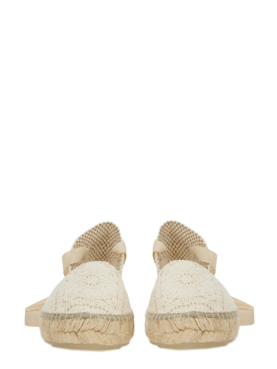Manebi Women's Espadrille Valenciana Beige