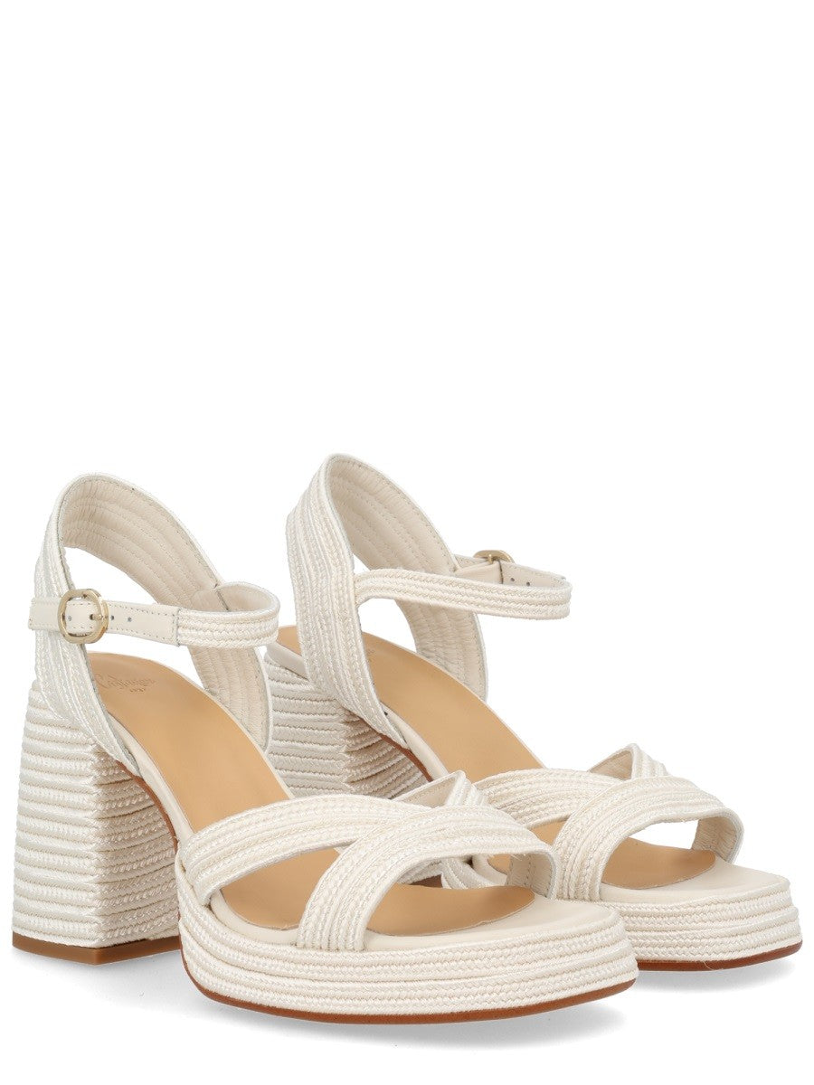 Castañer Women's Espadrille Valley White