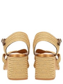 Castañer Women's Espadrille Vallita Gold