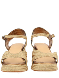 Castañer Women's Espadrille Vallita Gold