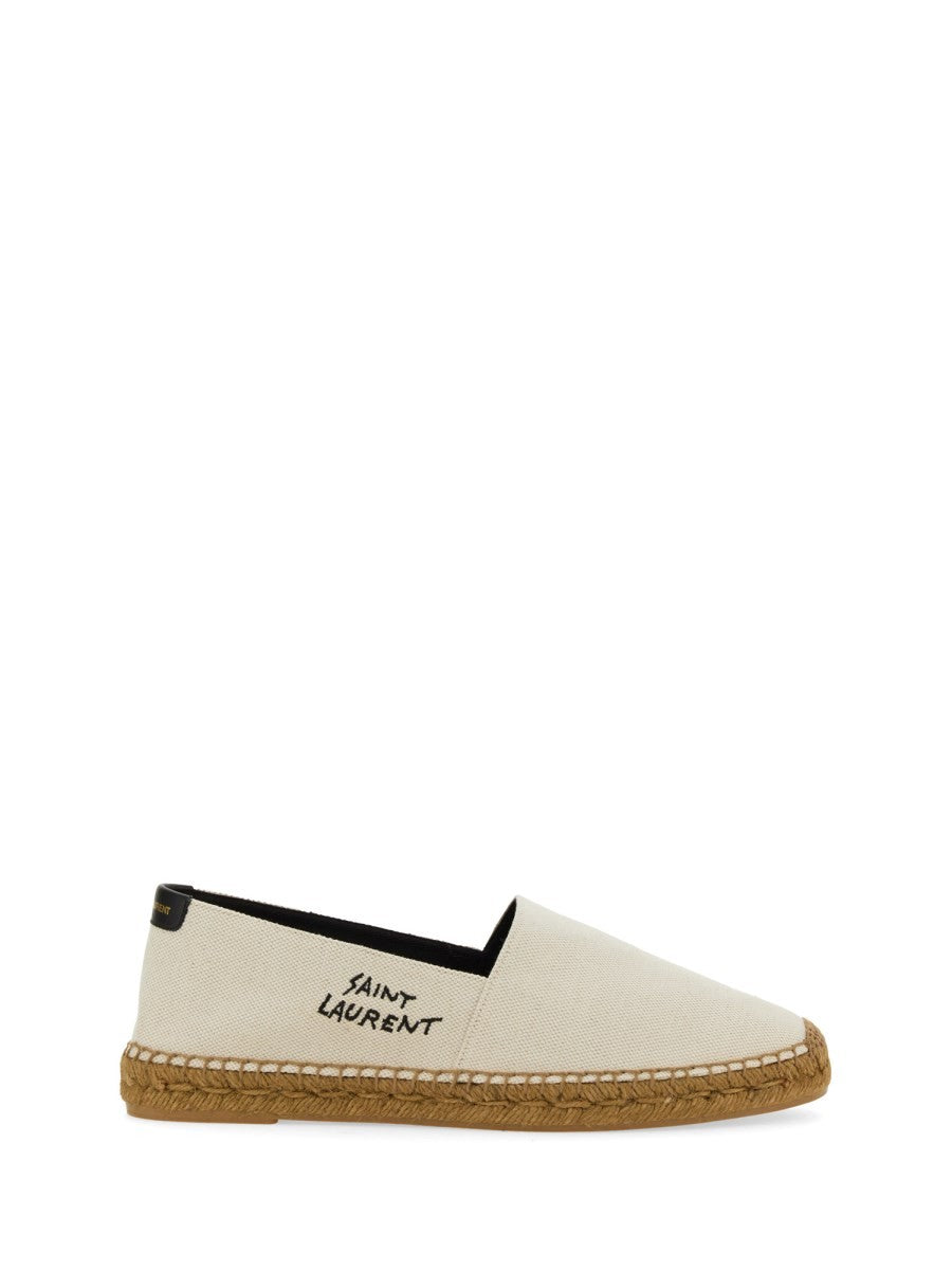Espadrille With Embroidered Logo