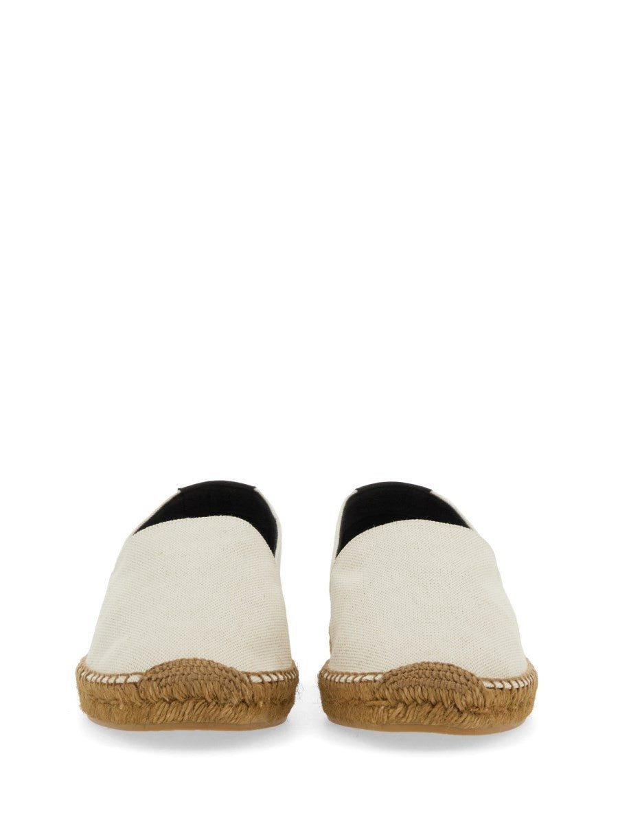 Espadrille With Embroidered Logo