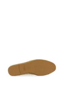 Espadrille With Embroidered Logo