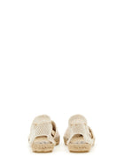 Manebi Women's Espadrilles Flat White, view 5