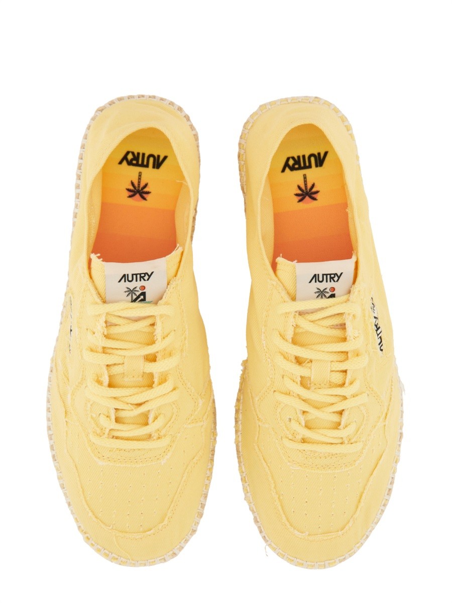 Autry Women's Espadrilles Sandy Yellow