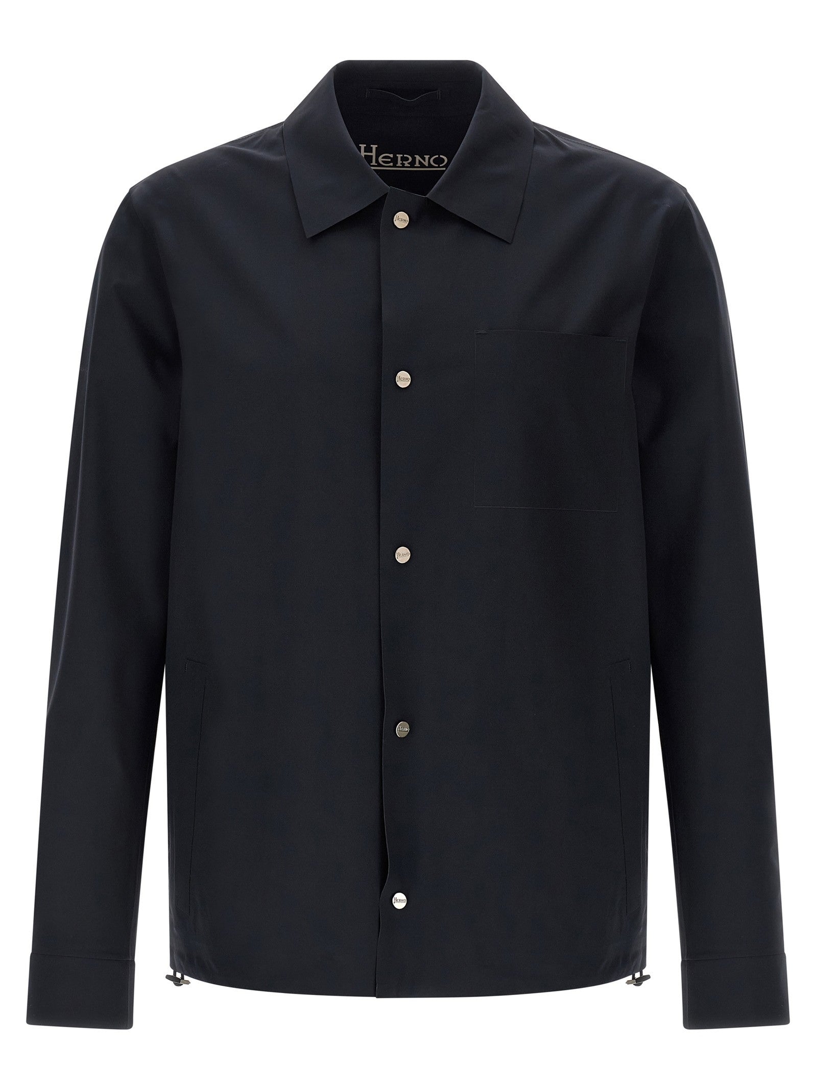 Herno Essence Overshirt Blue