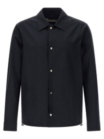 Herno Essence Overshirt Blue