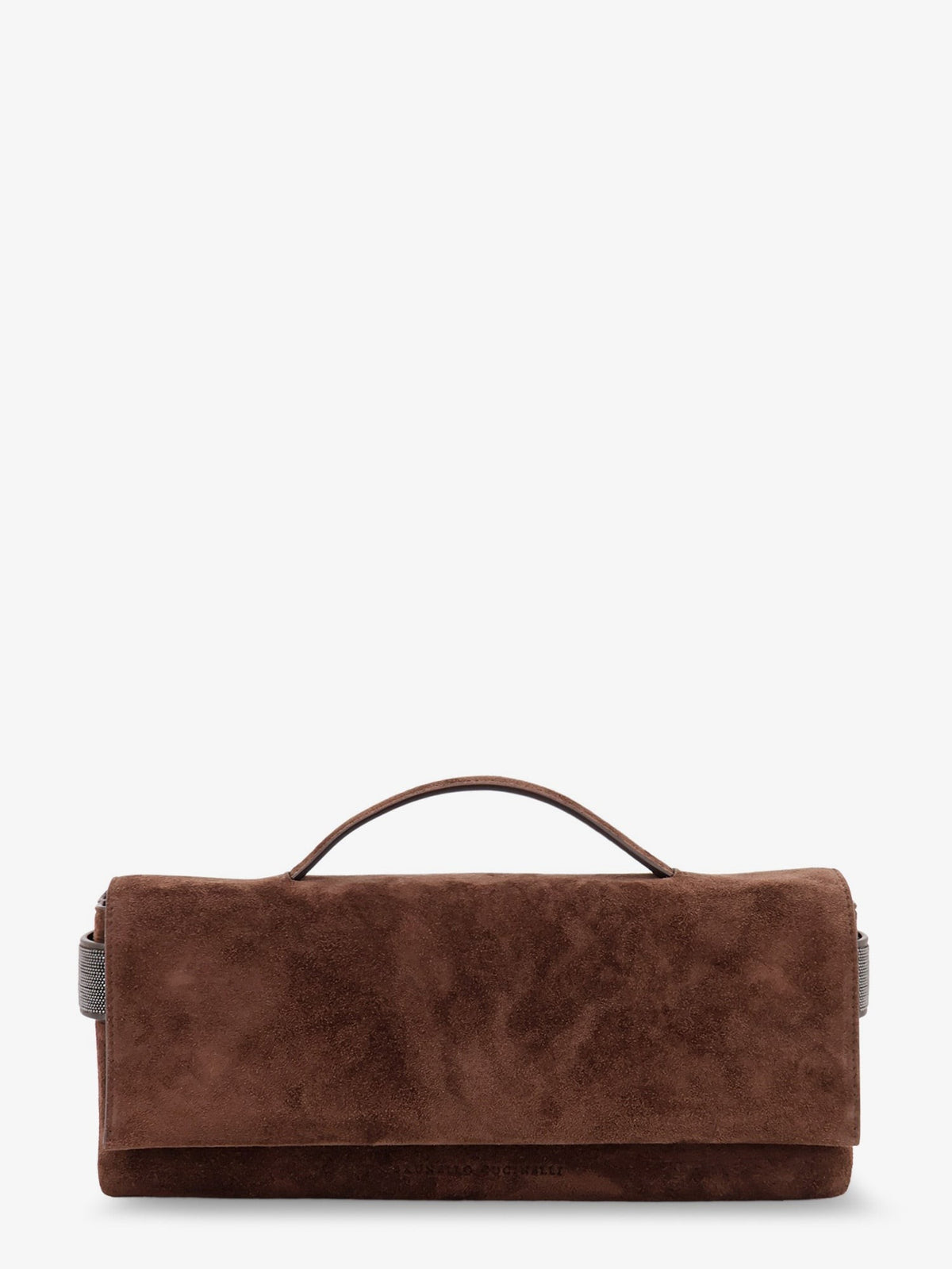 Brunello Cucinelli Women's Essence Suede Handbag Brown