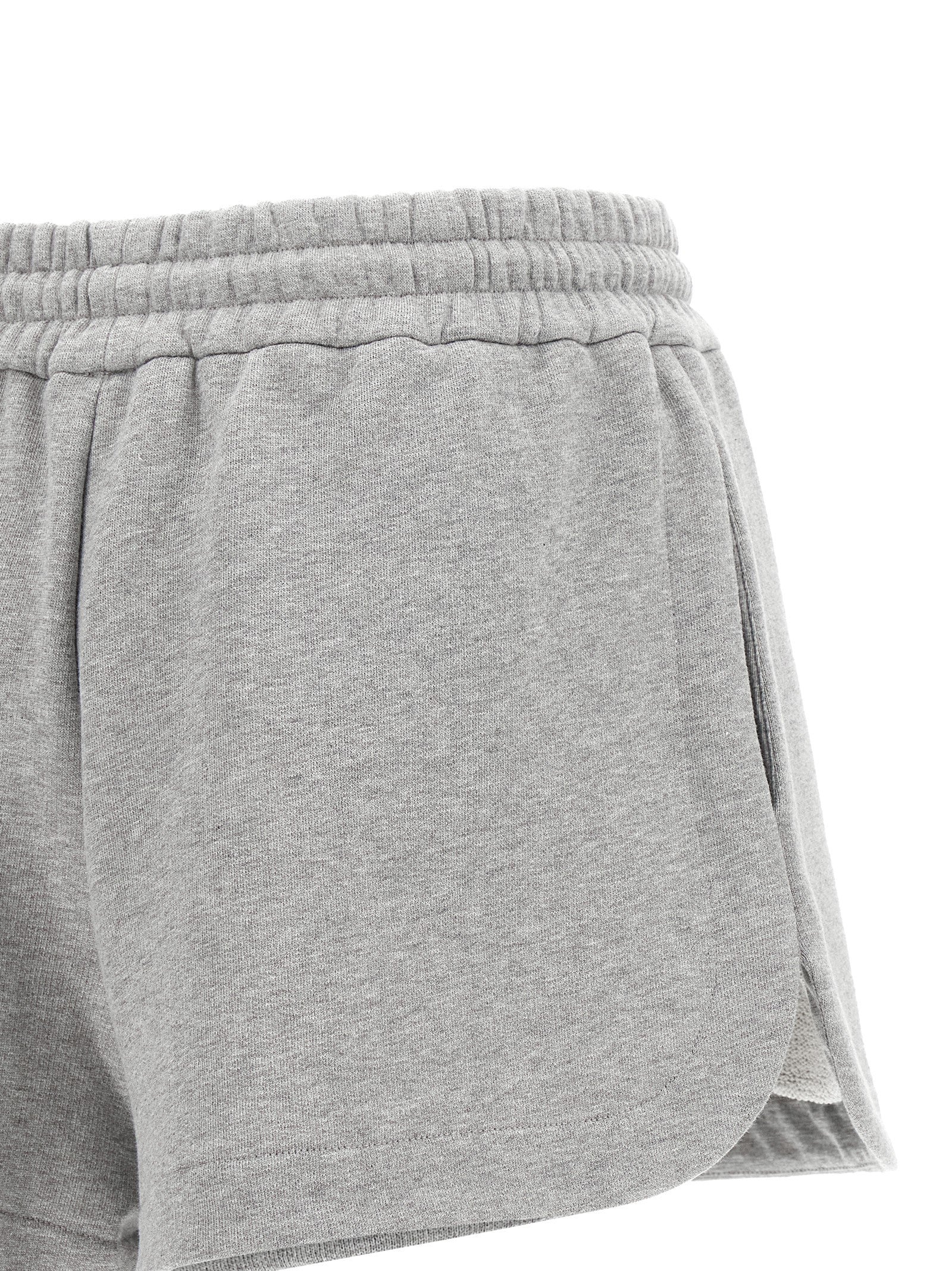 Fendi Women's Fendi Essentia Cotton Jersey Shorts Grey