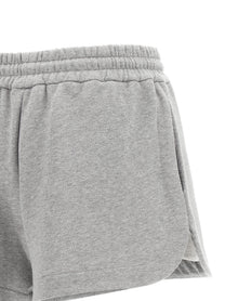 Fendi Women's Fendi Essentia Cotton Jersey Shorts Grey
