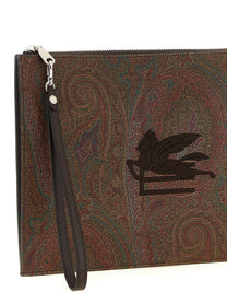 ETRO Essential Arnica Clutch Brown
