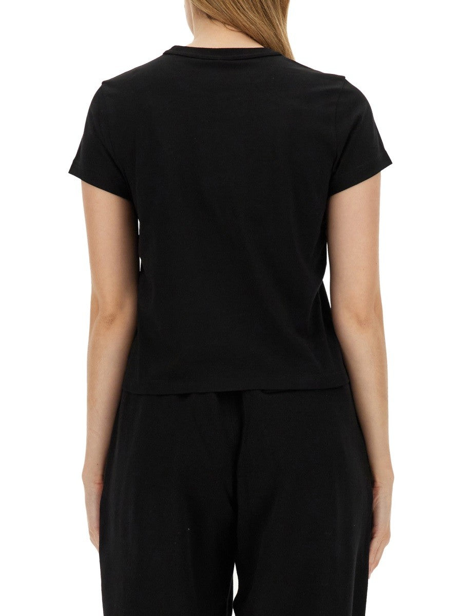 alexanderwang Women's Essential Shrunk Shirt Black