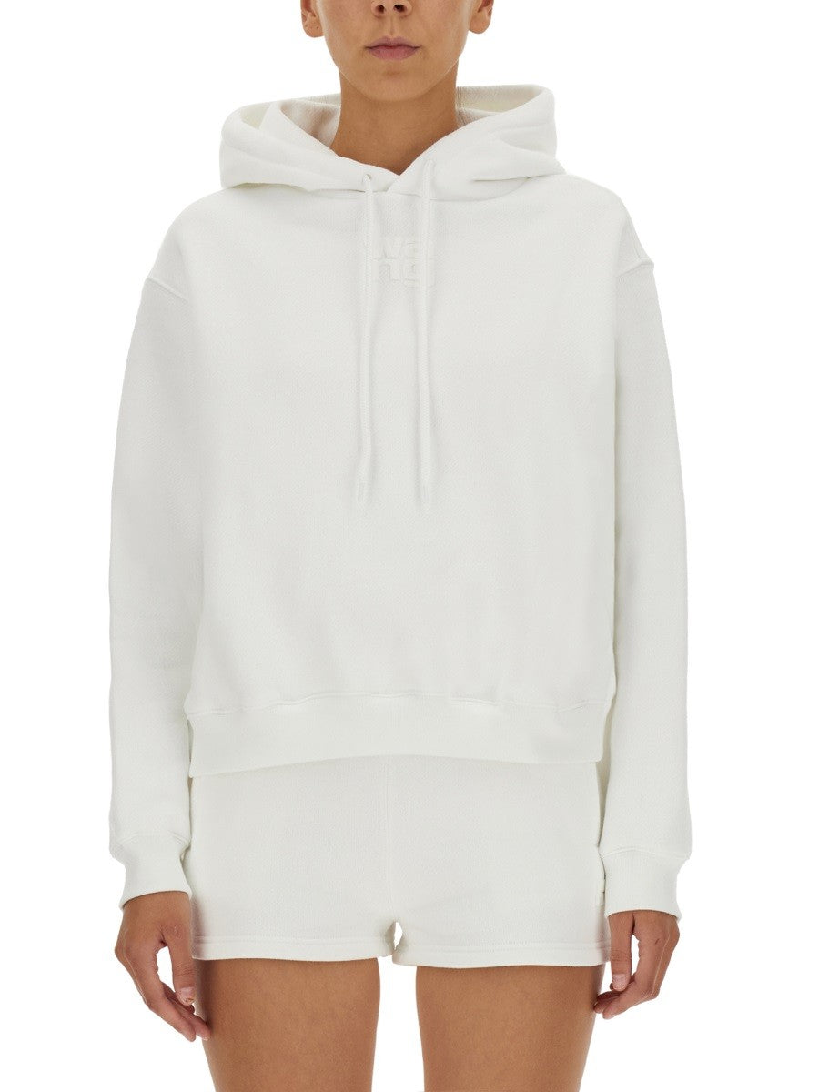 alexanderwang Women's Essential Sweatshirt White