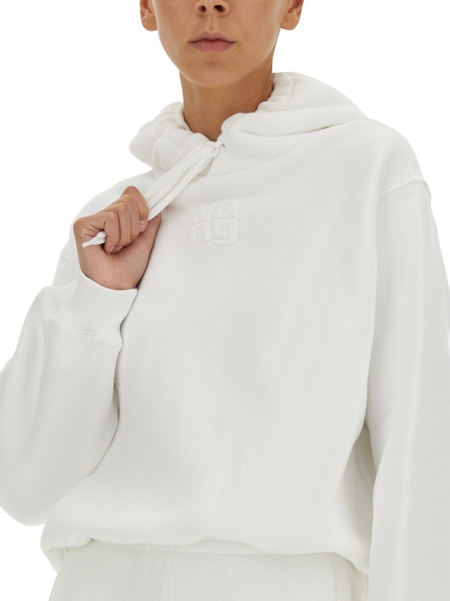 alexanderwang Women's Essential Sweatshirt White