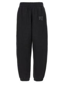 T By Alexander Wang Essential Terry Joggers Black