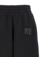 T By Alexander Wang Essential Terry Joggers Black, view 3