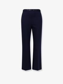 Elisabetta Franchi Women's Essentials Rtrousers Blue