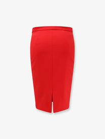 Elisabetta Franchi Women's Essentials Skirt Red