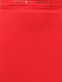 Elisabetta Franchi Women's Essentials Skirt Red
