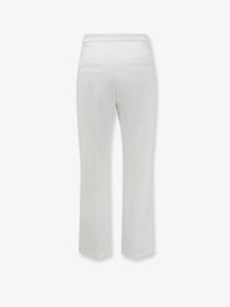 Elisabetta Franchi Women's Essentials Trousers White