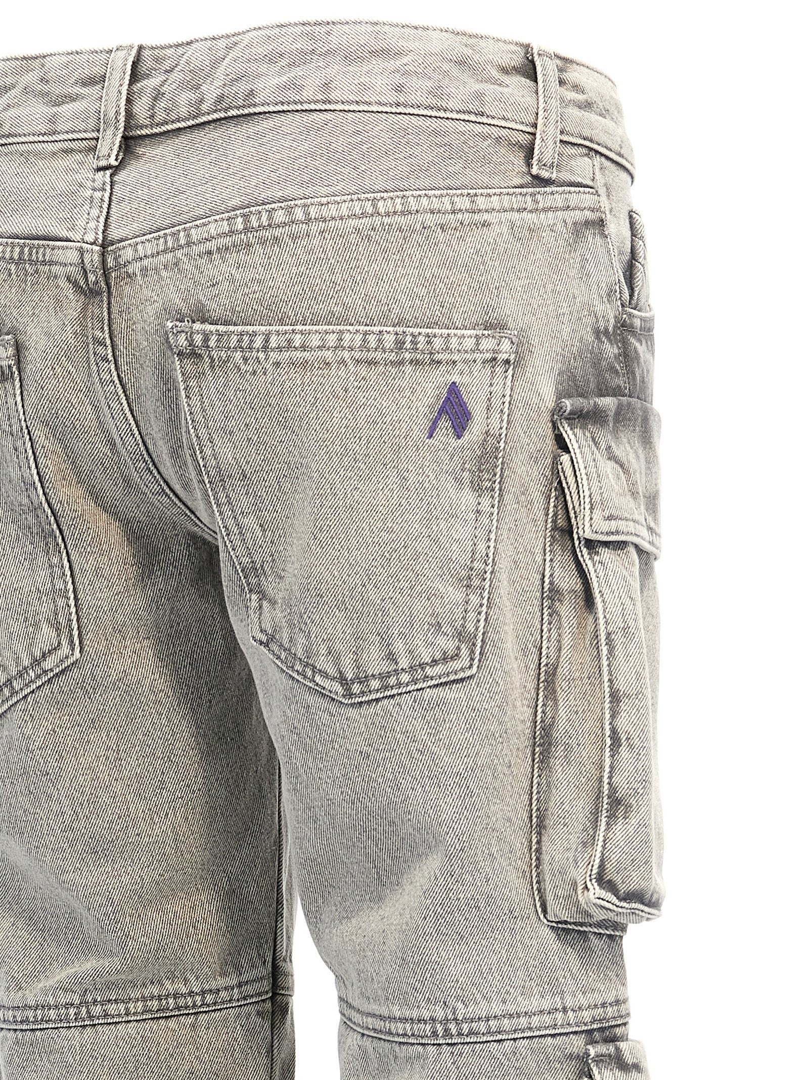 The Attico Essie Jeans Grey