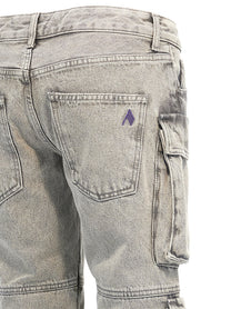 The Attico Essie Jeans Grey