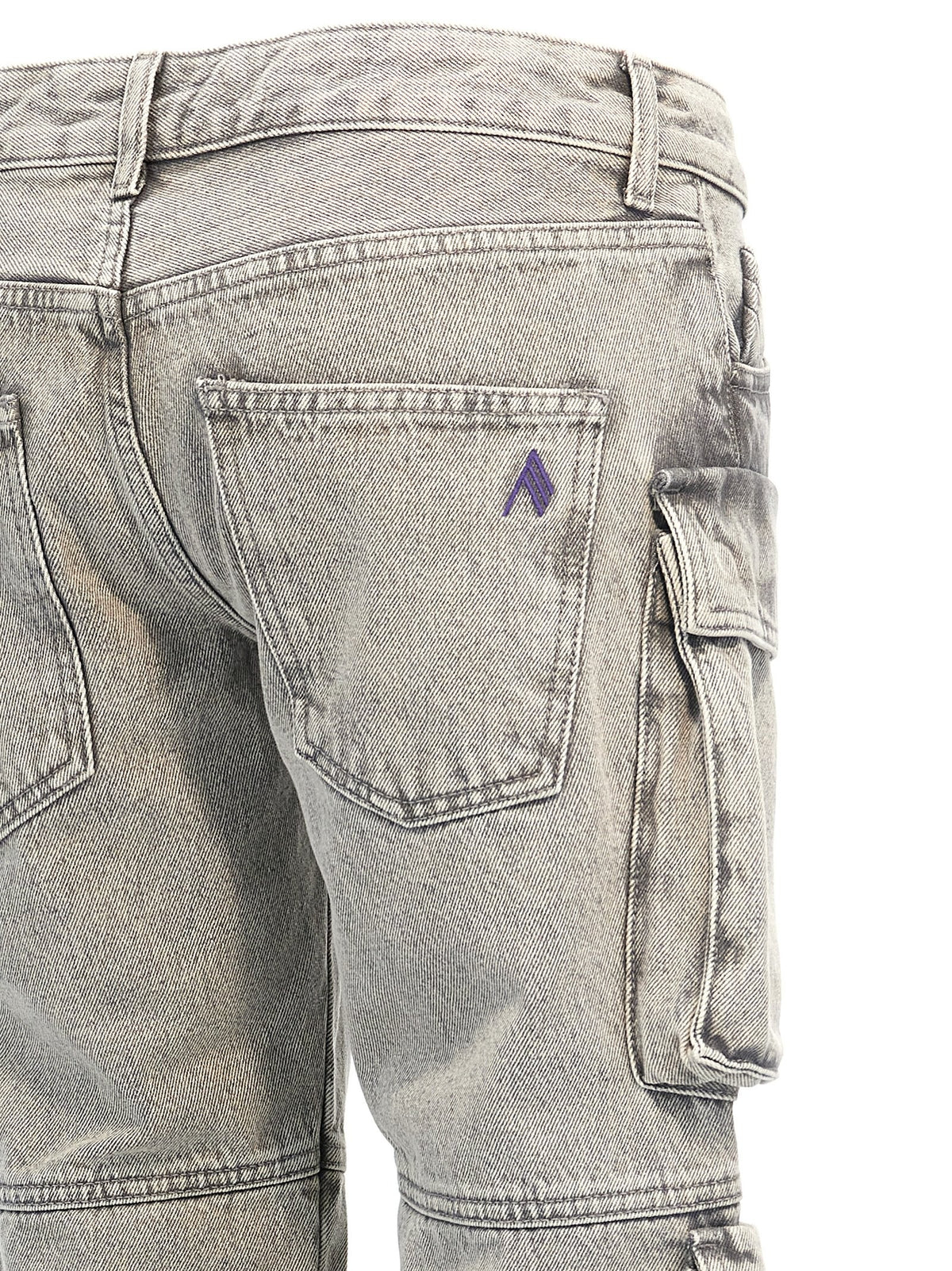 The Attico Essie Jeans Grey, view 4