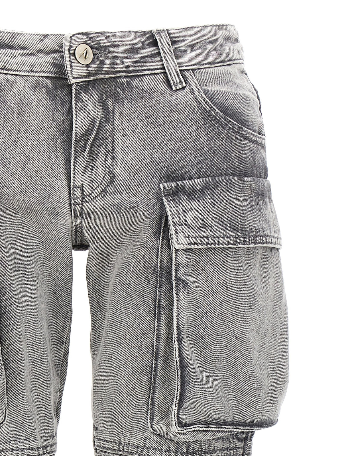 The Attico Essie Jeans Grey