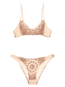 The Attico Estate Meravigliosa Bikini Blue